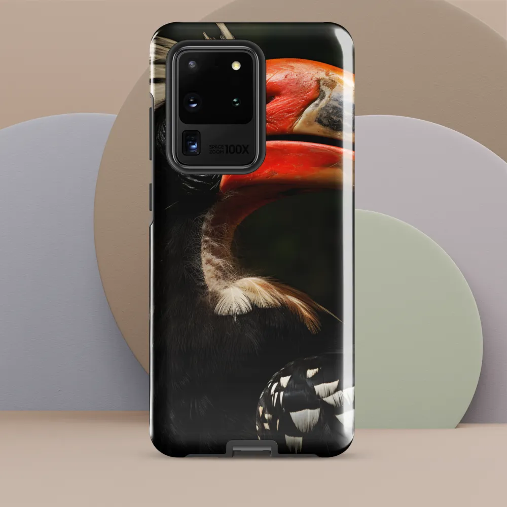 Majesty of the Hornbill | Phone Case |  S20 Ultra | Tough Case | Glossy