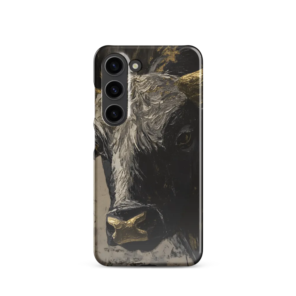 Majestic Bull: The Power in Black and Gold
