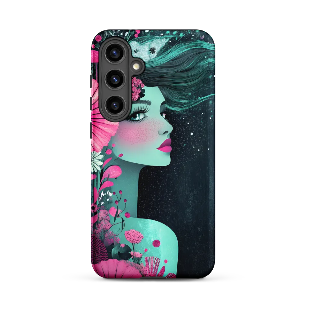 Floral Harmony: Portrait of Serenity