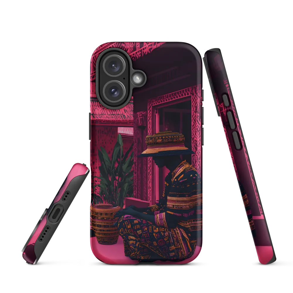 Harmony in Pink: A Cultural Reflection | Phone Case