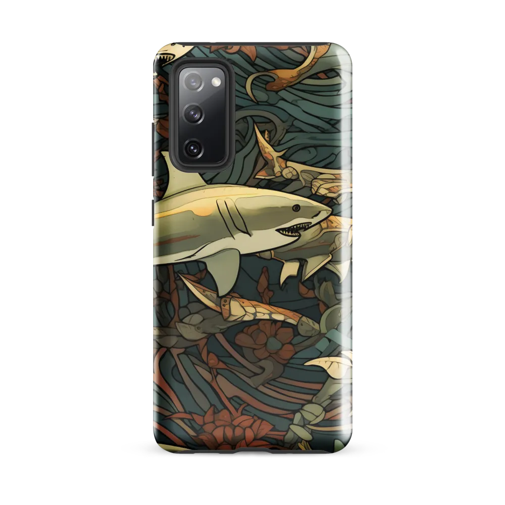 Dynamic Harmony of Sharks and Flora