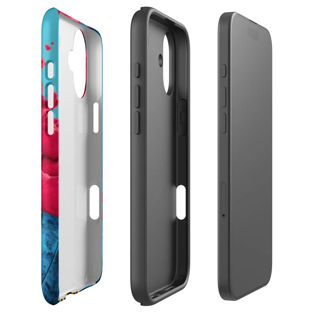 Bold Elegance in Digital Fashion | Phone Case |  16 Plus | Tough Case | Matte