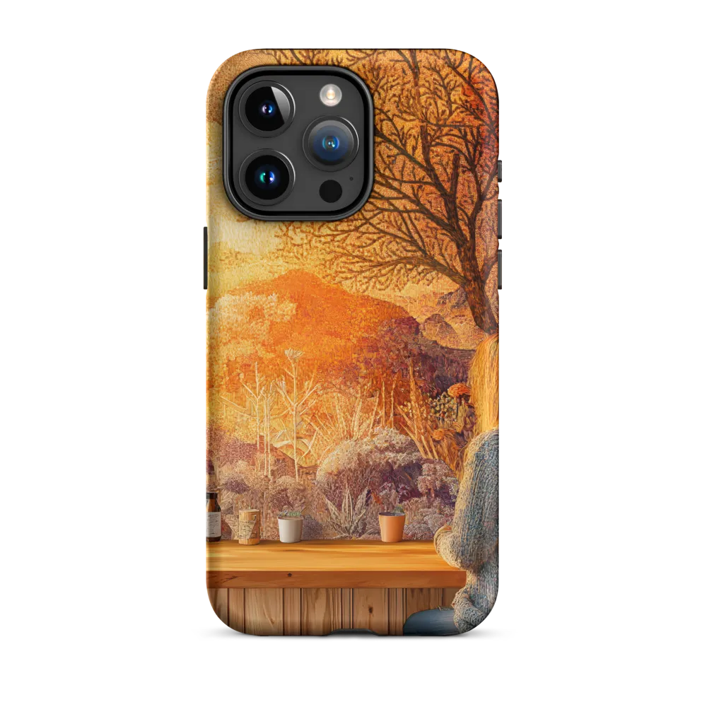 Whispers of a Golden Sunset | Phone Case |  15 Pro Max | Tough Case | Matte