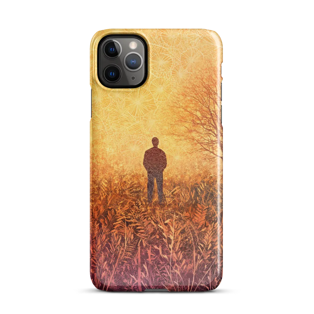 Contemplation in a Surreal Landscape | Phone Case |  11 Pro Max | Snap Case | Glossy