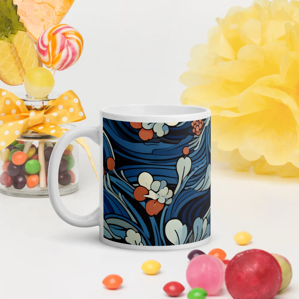 Nature's Elegance: An Oceanic Tapestry | Mugs | Multiple Sizes & Colors