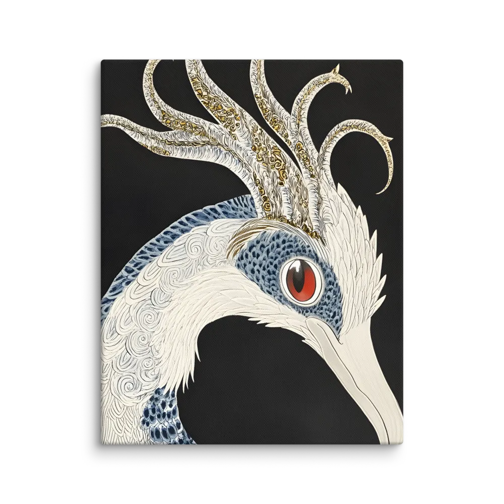 Elegance of the Majestic Peacock | Canvas | 11″×14″