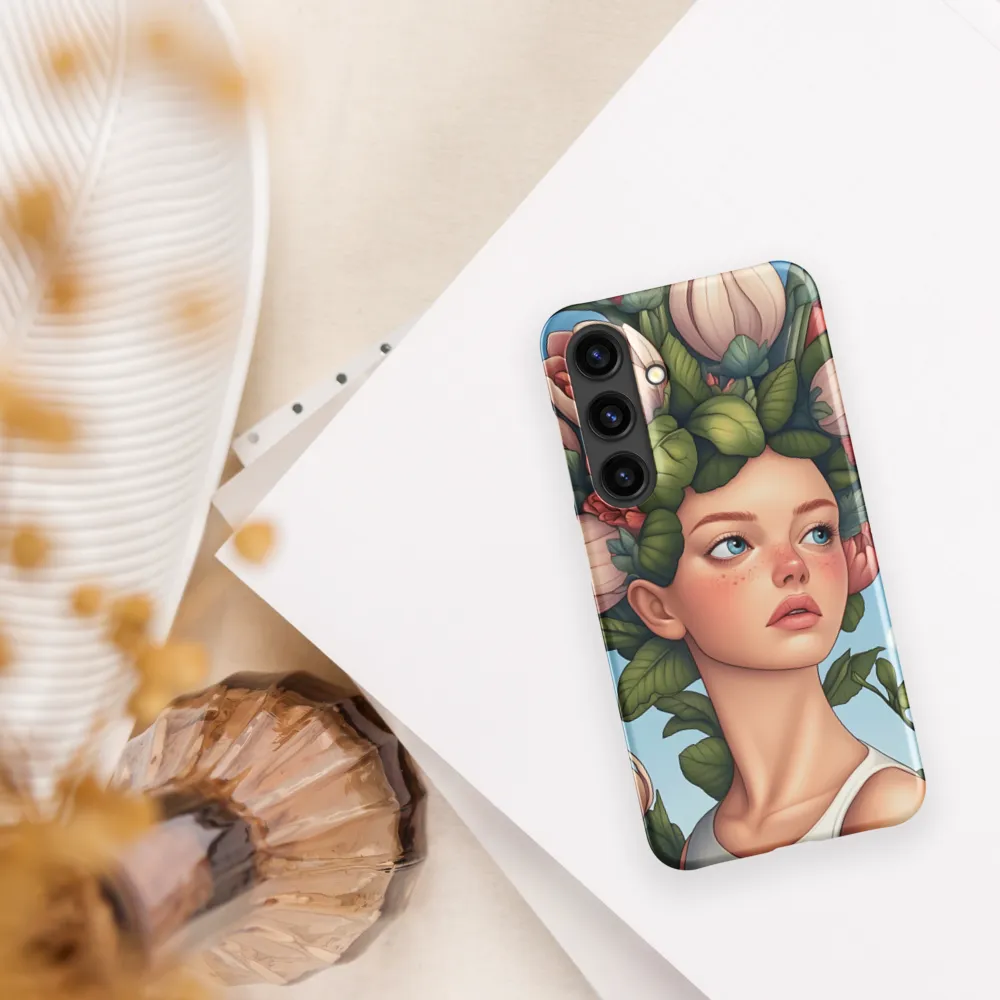 Whispers of Serenity | Phone Case |  S24 | Snap Case | Matte