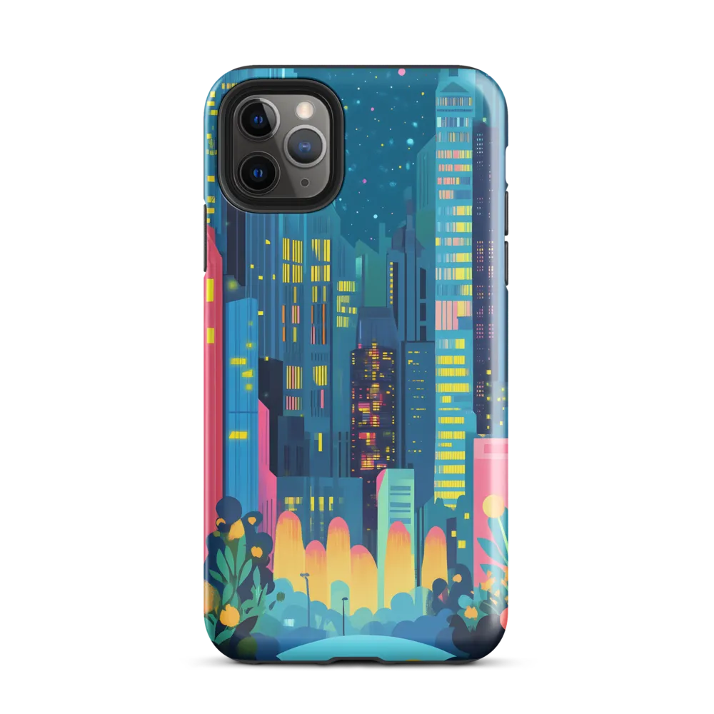 City of Dreams: A Multicolored Oasis | Phone Case |  11 Pro Max | Tough Case | Glossy