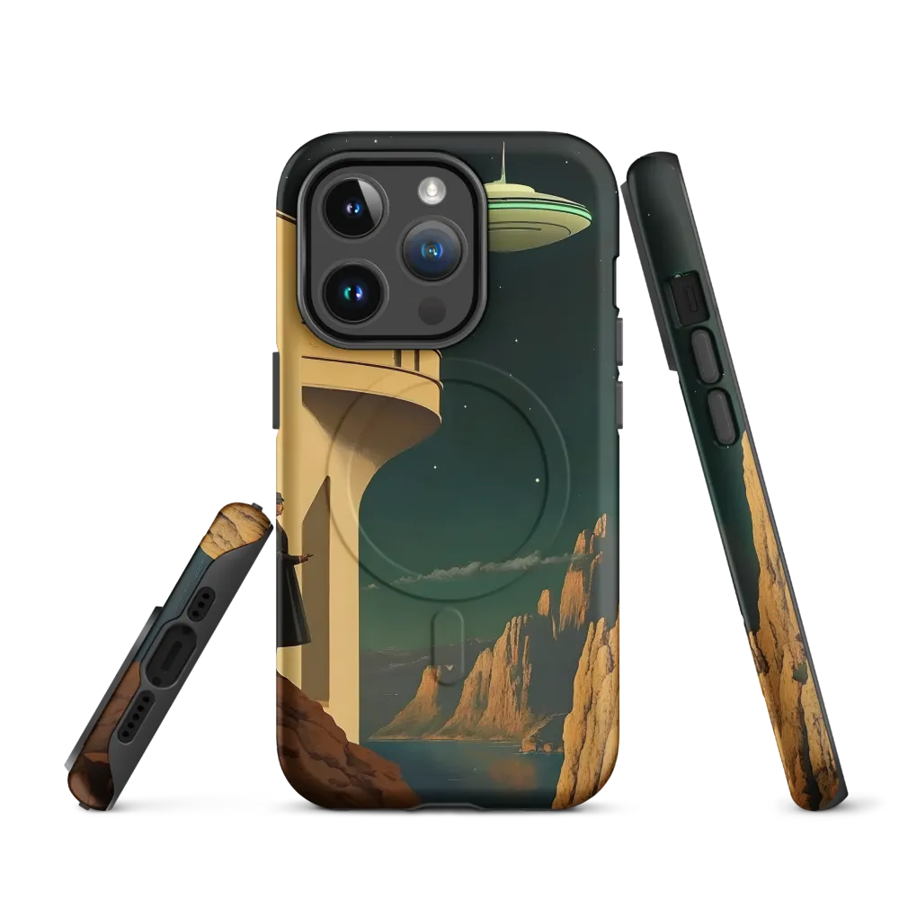 Encountering the Unknown | Phone Case |  14 Pro | MagSafe® Tough Case | Matte