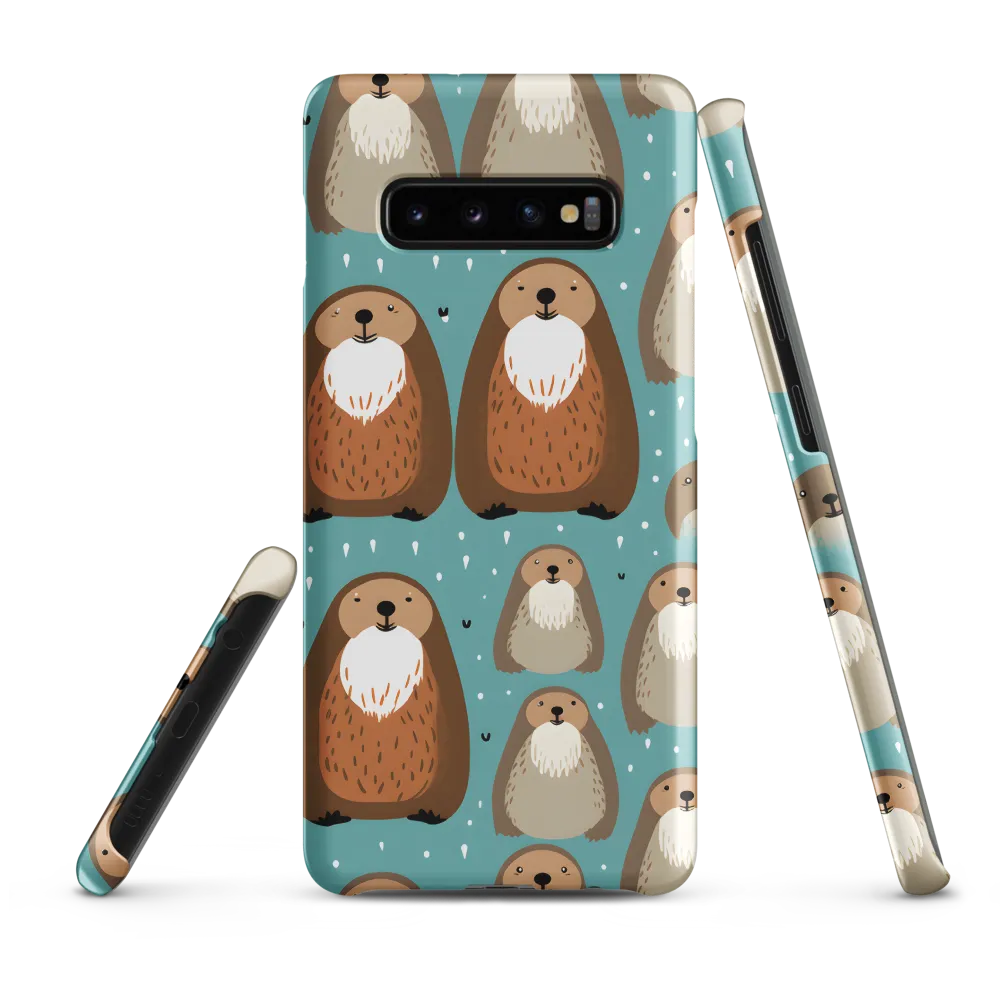 Whimsical Otter Pattern