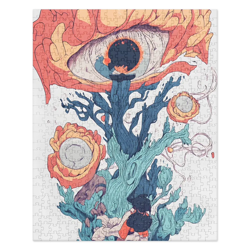 The Watchful Bloom | Jigsaw Puzzle | 520 pieces
