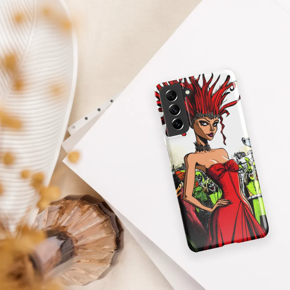 Fiery Elegance: A Fashion Statement