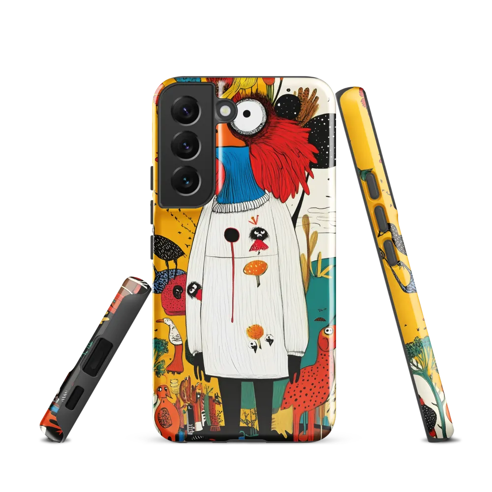 Whimsical Bird's Embrace