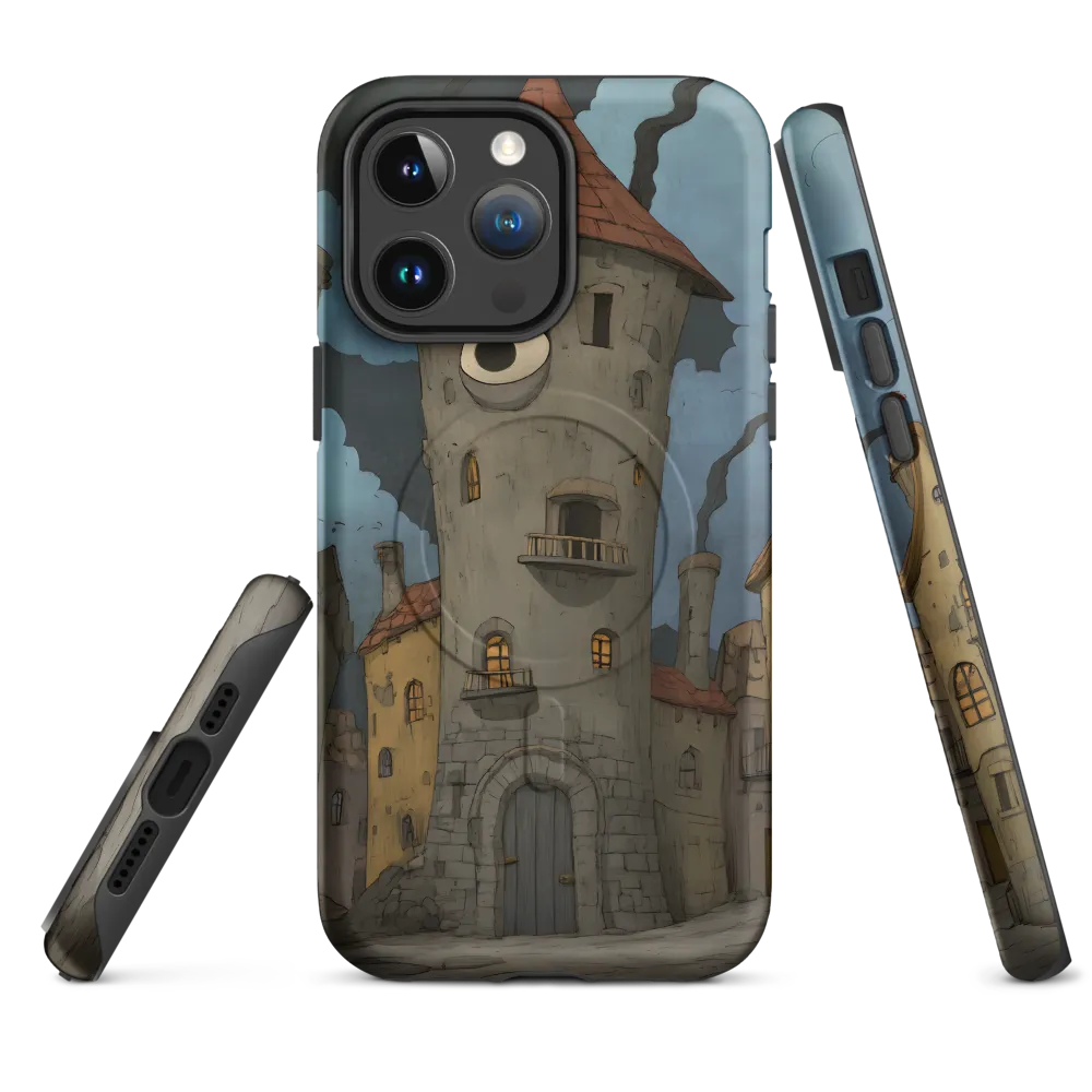 The Enigmatic Watchtower | Phone Case |  14 Pro Max | MagSafe® Tough Case | Matte