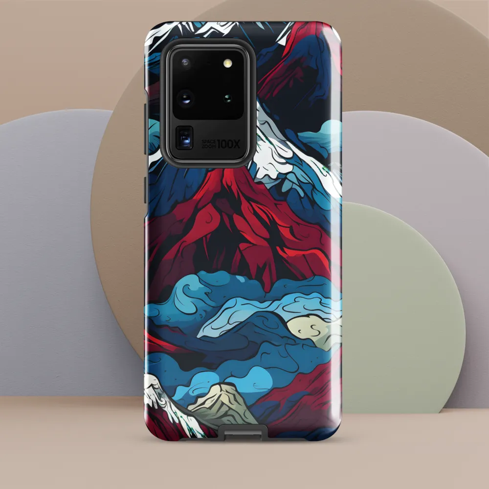 Mountain Majesty: An Abstract Voyage