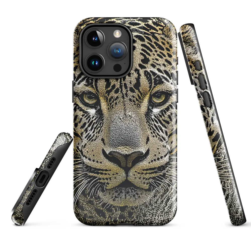 The Majestic Gaze: Portrait of a Leopard