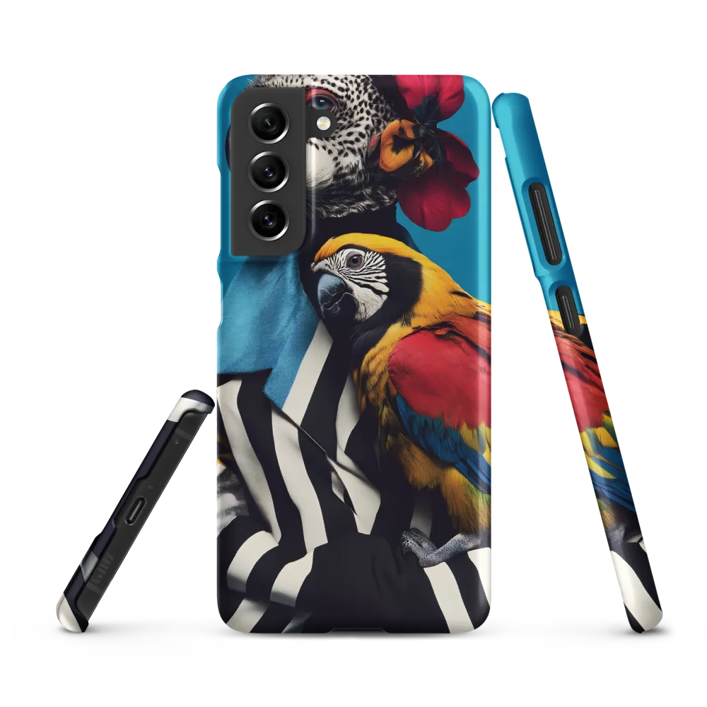 Vibrant Fusion of Flora and Fauna