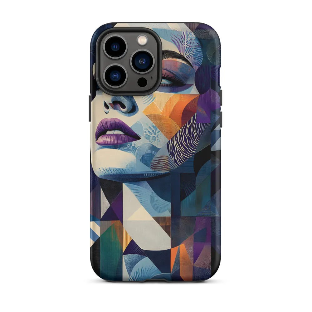 Fragmented Mystery: A Modern Portrait