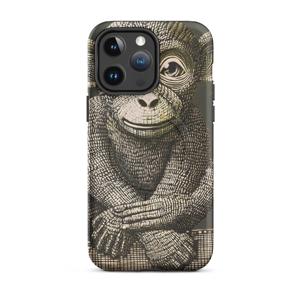 Intricate Primate Portrait