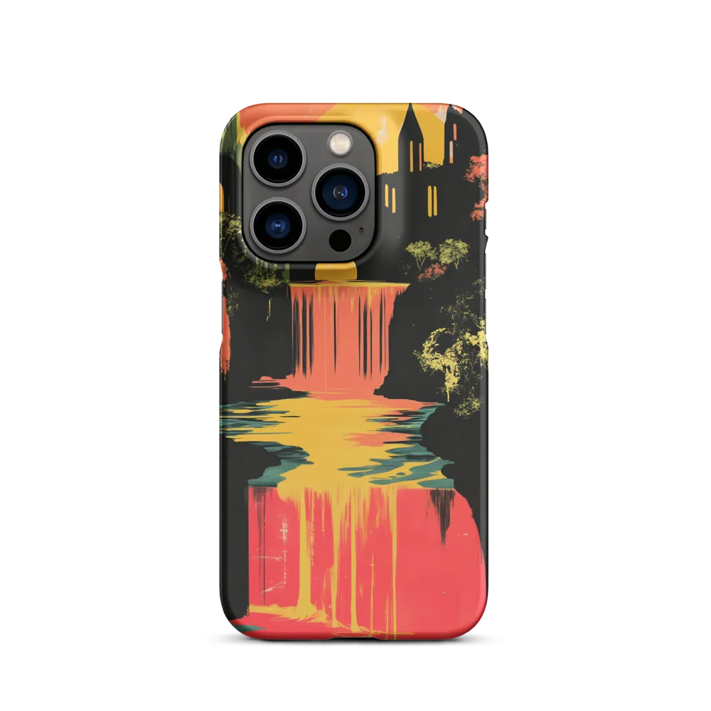 Elysian Echoes: A Surreal Reflections | Phone Case |  14 Pro | Snap Case | Matte