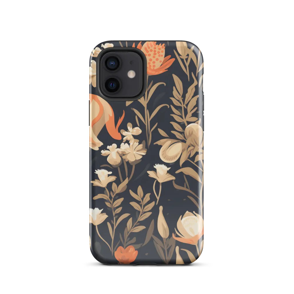 Floral Harmony: A Dance in the Dark
