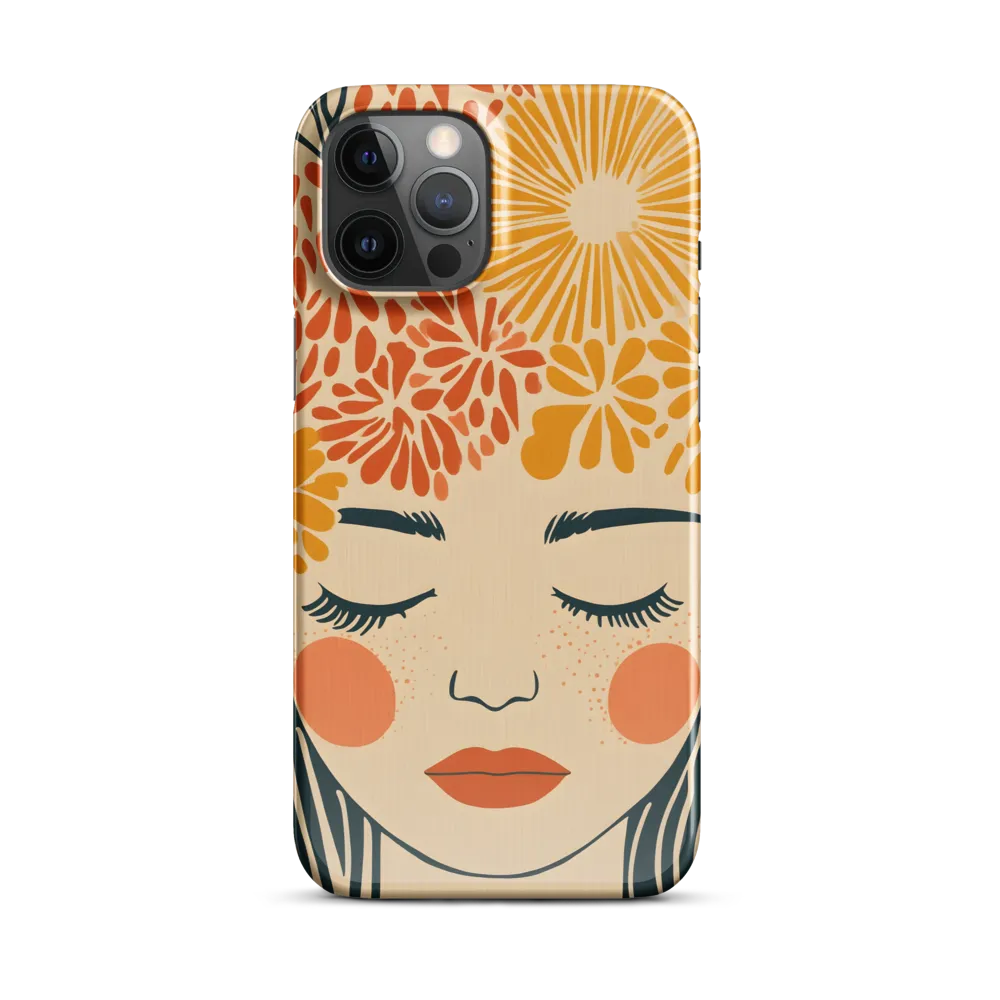 Serenity in Bloom | Phone Case |  12 Pro Max | Snap Case | Glossy