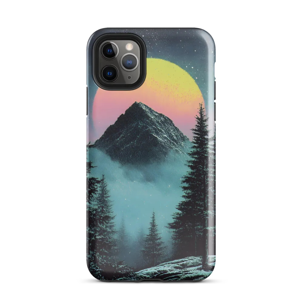 Ethereal Peaks Under Celestial Lights | Phone Case |  11 Pro Max | Tough Case | Glossy