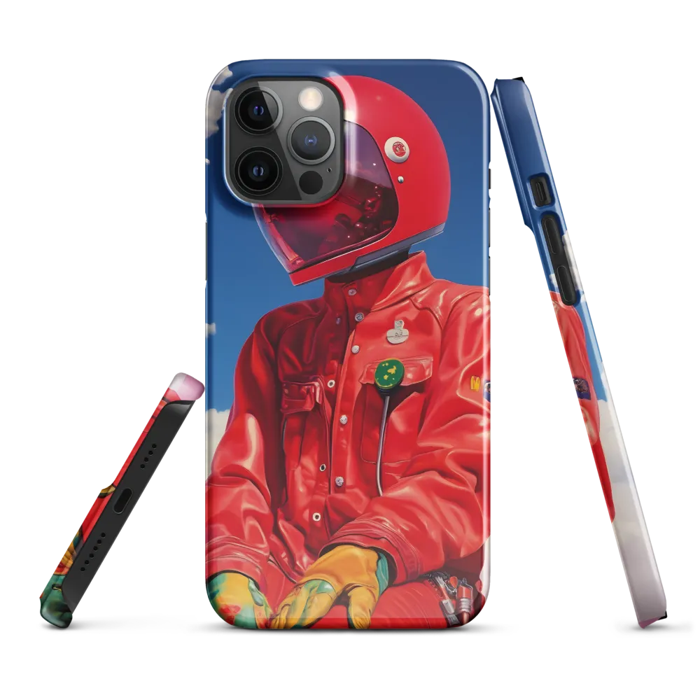 Astronaut in Crimson