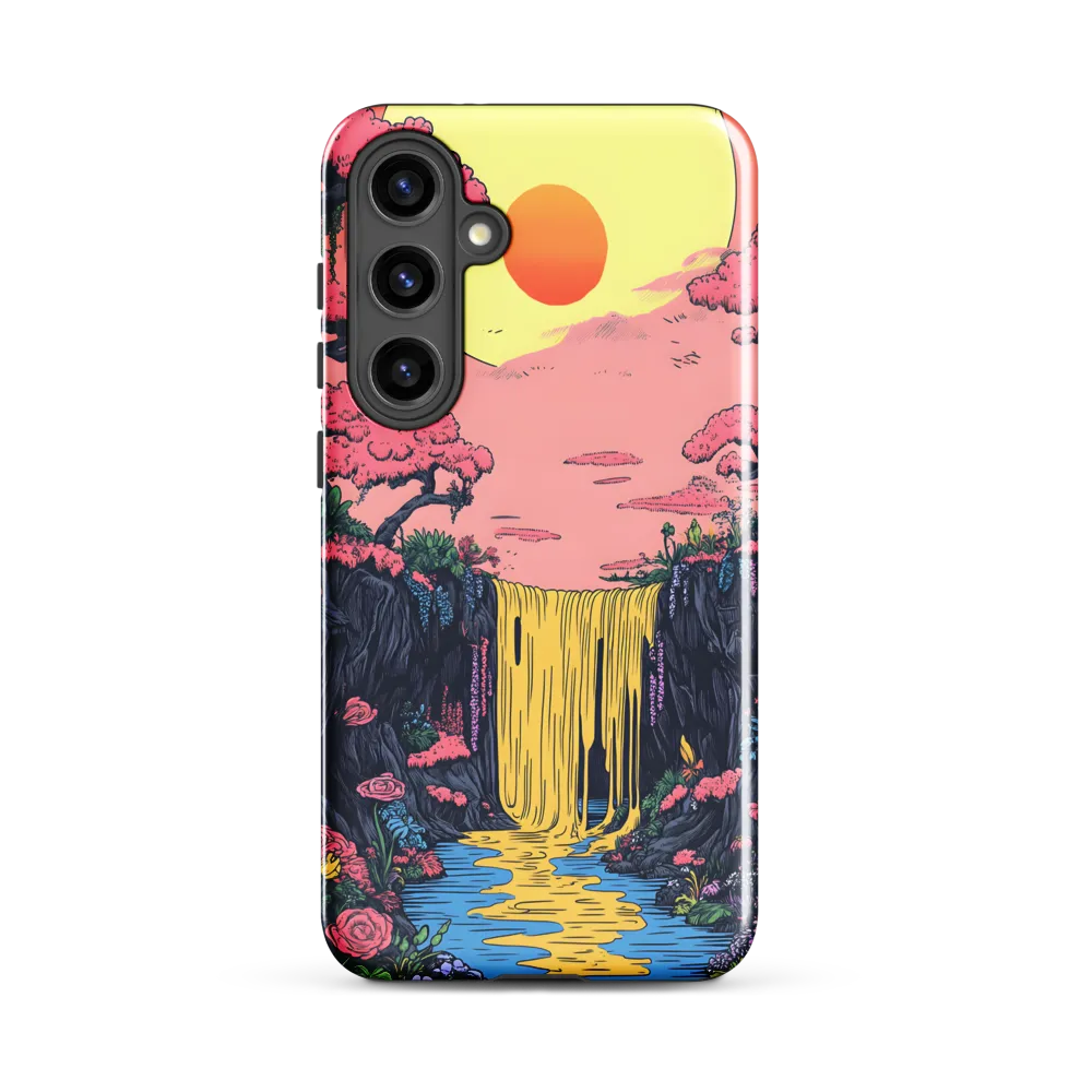 Ethereal Cascade of Blossoms