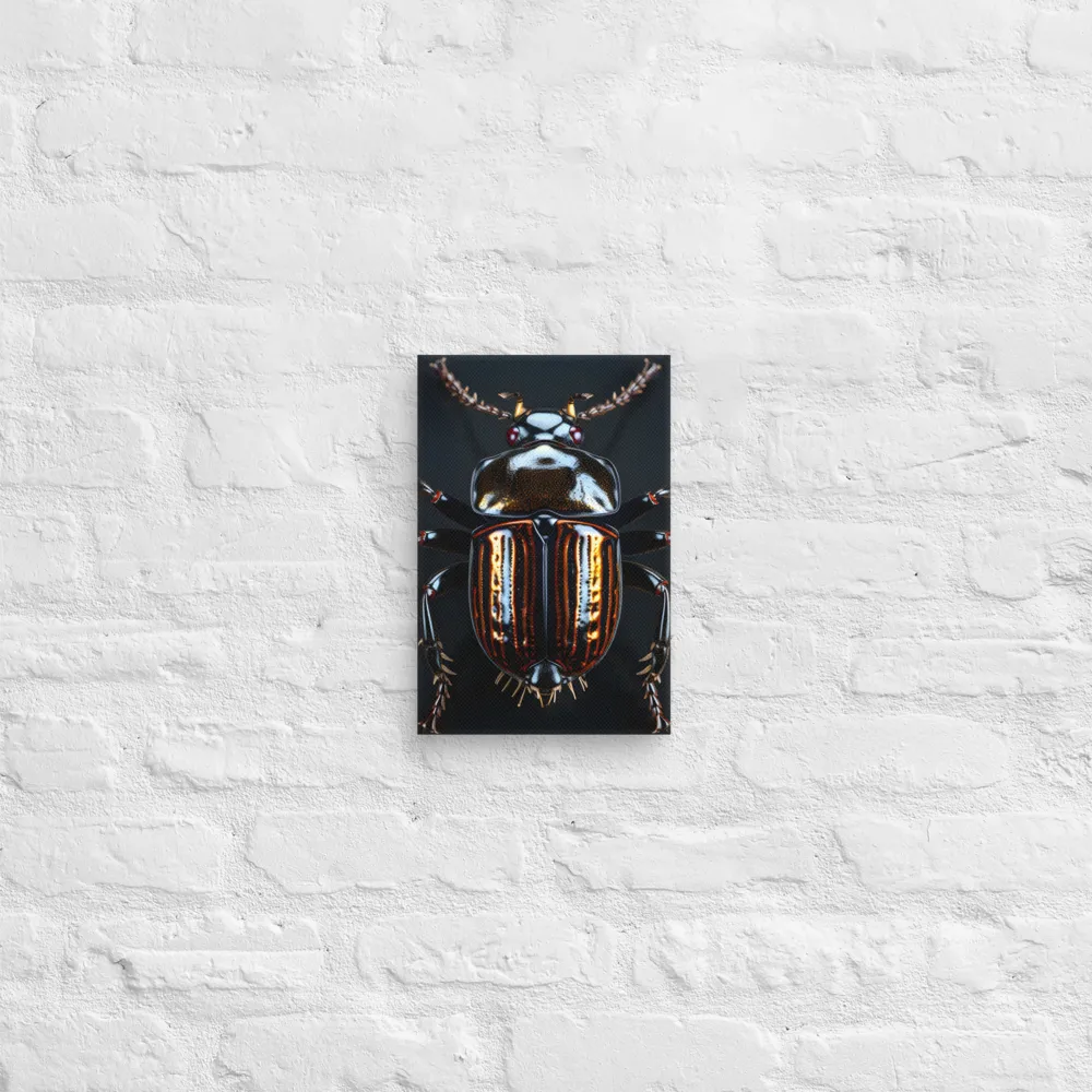 Luminous Insect Majesty | Canvas | 8″×12″