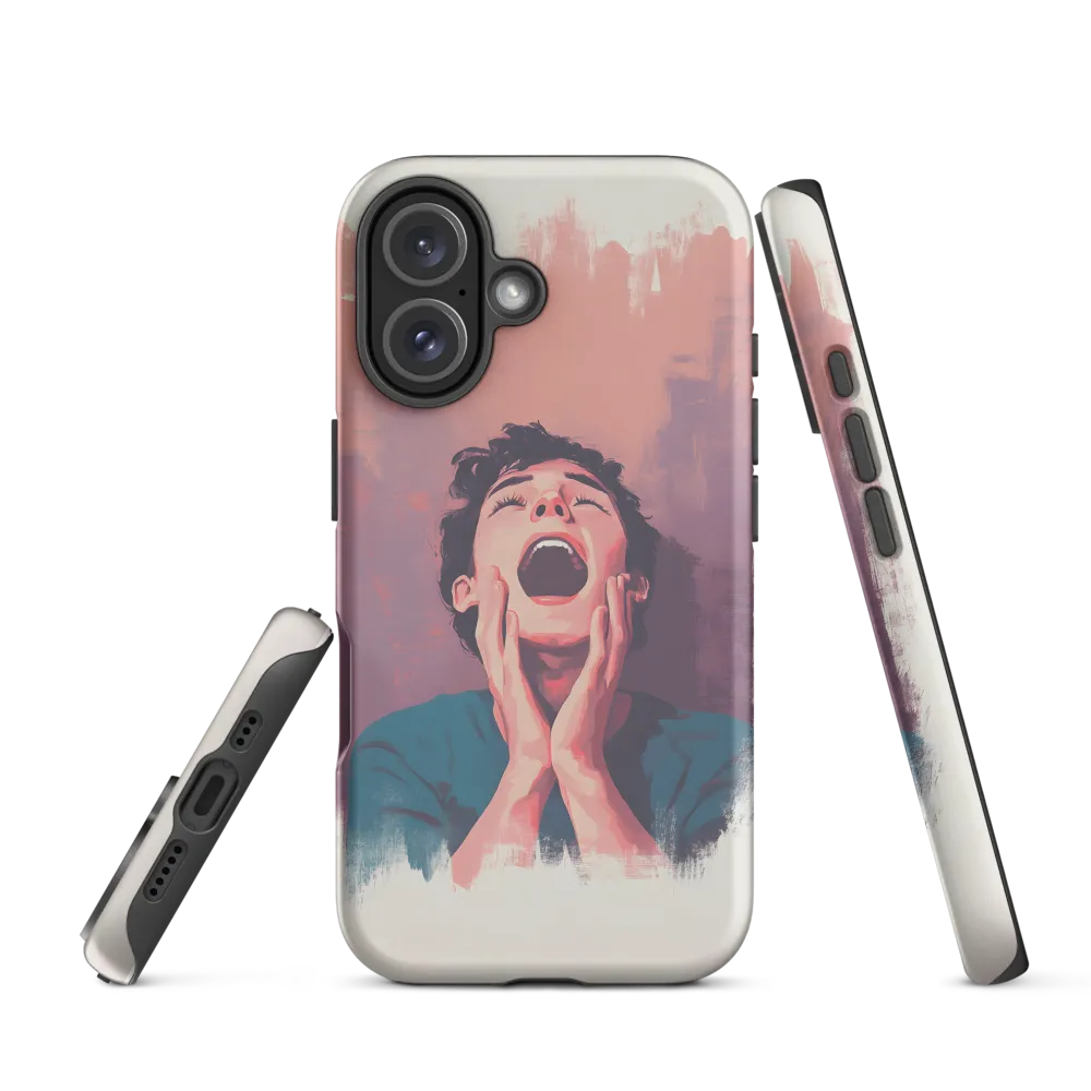 The Silent Scream | Phone Case