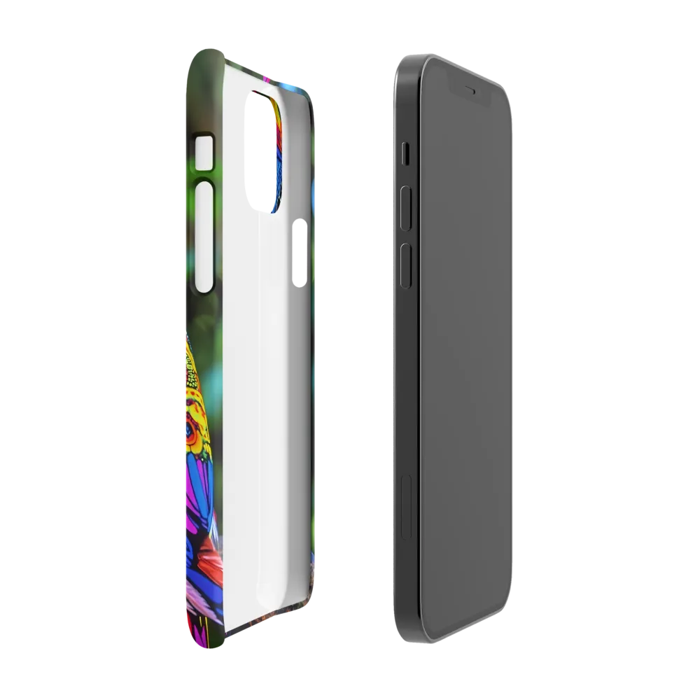 Vibrant Psychedelic Parrot