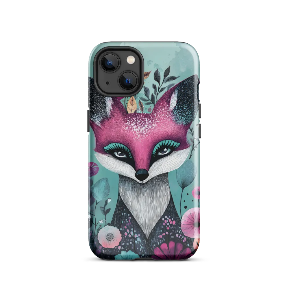 Whimsical Fox Among Blossoms