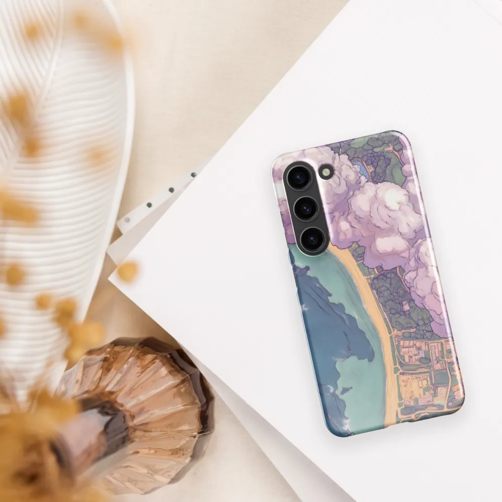 Serenity Over the Coast | Phone Case |  S23 | Snap Case | Glossy