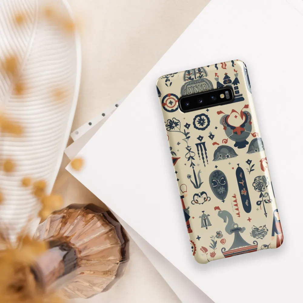 Tapestry of Myth and Whimsy | Phone Case |  S10 Plus | Snap Case | Glossy