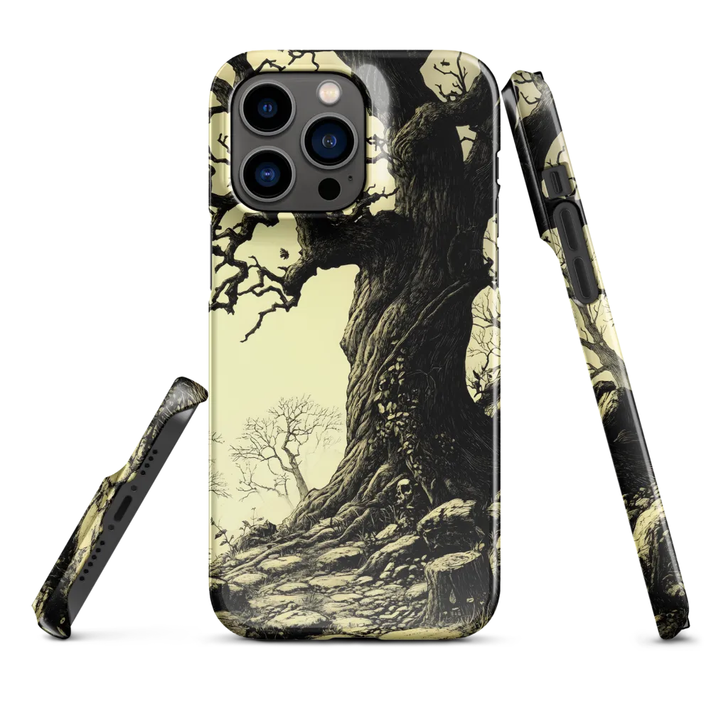 Whispers of Ancient Roots | Phone Case |  14 Pro Max | Snap Case | Glossy
