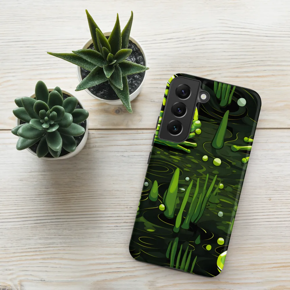 Green Harmony: Life Beneath the Surface