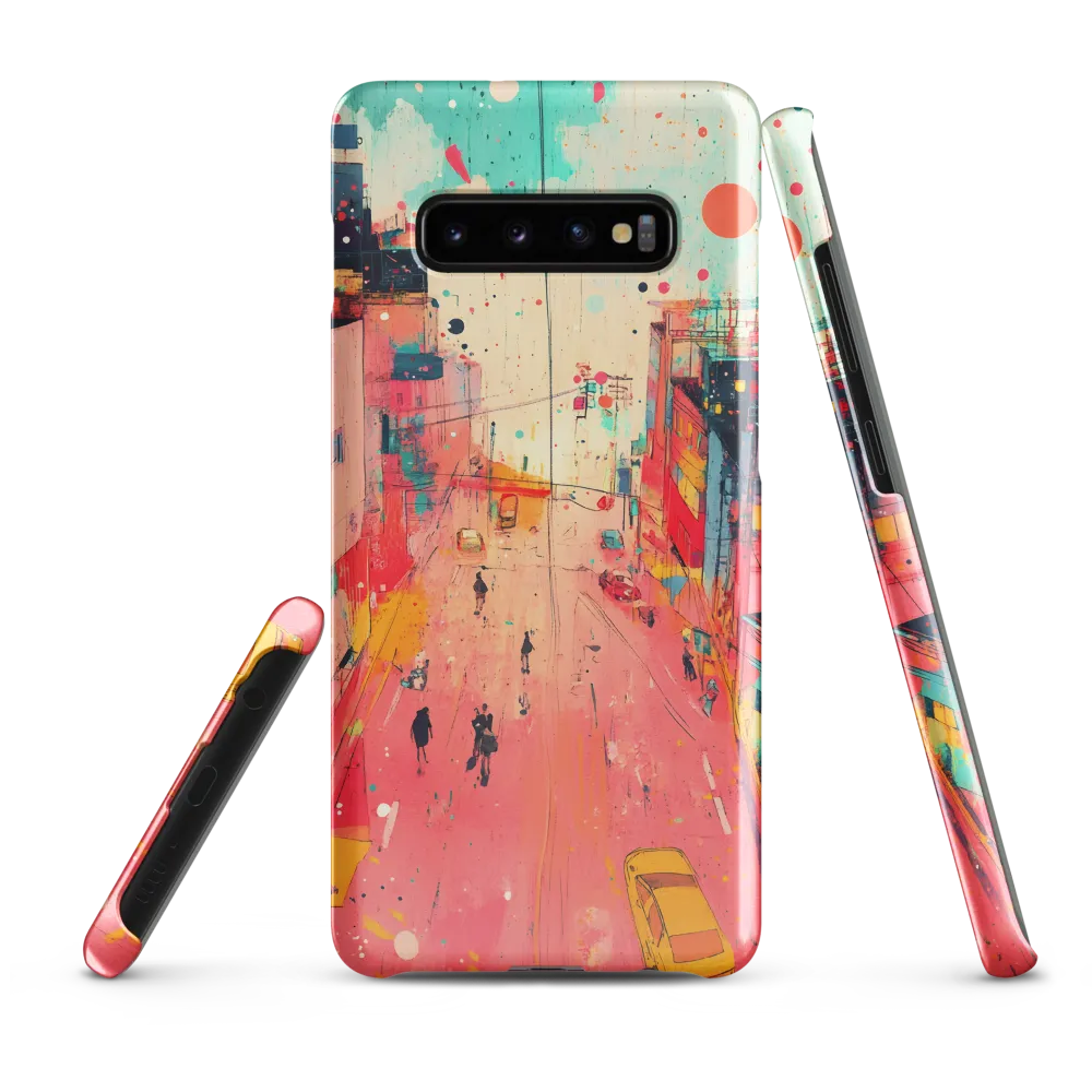 Vibrant City Life | Phone Case |  S10 Plus | Snap Case | Glossy