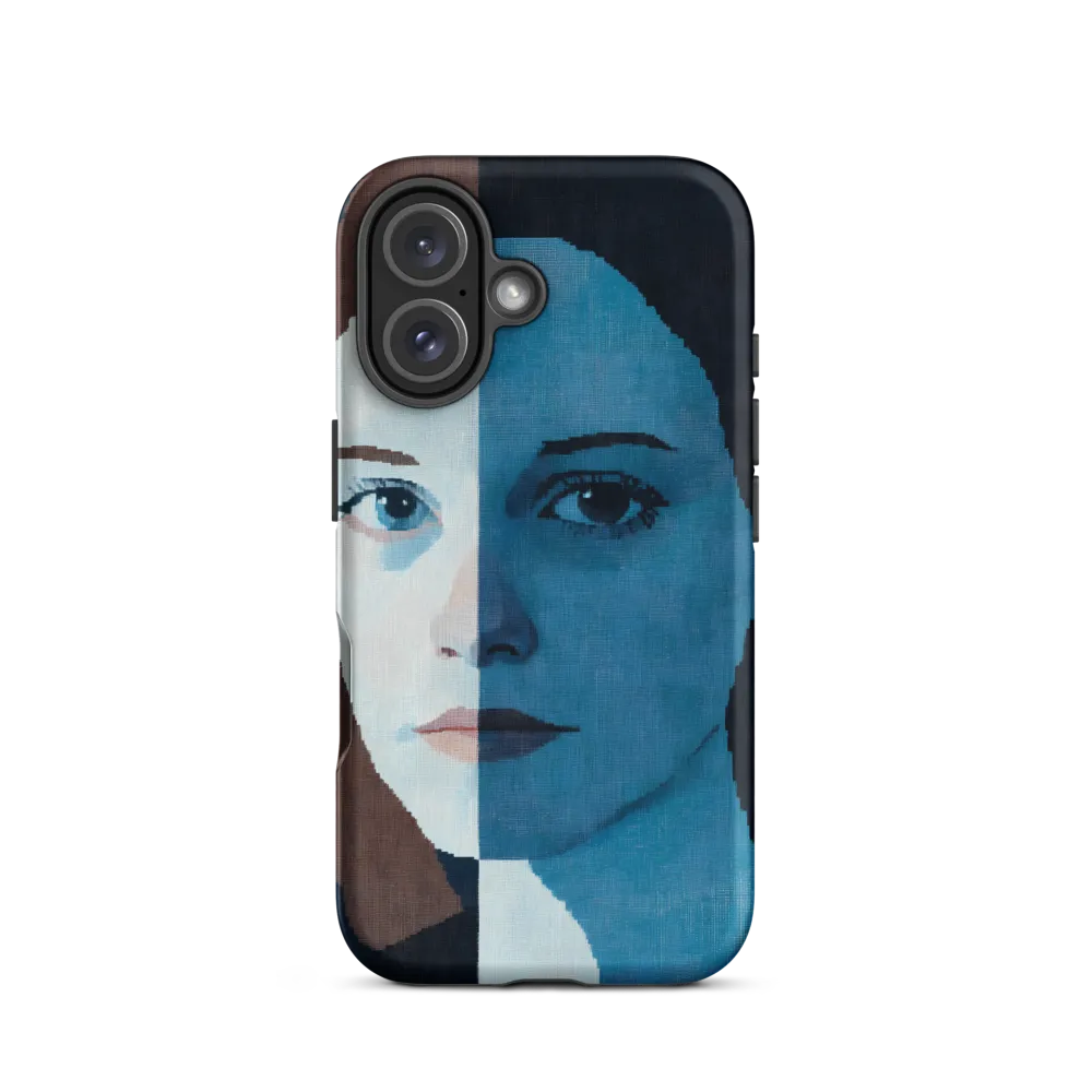 Duality in Blue | Phone Case