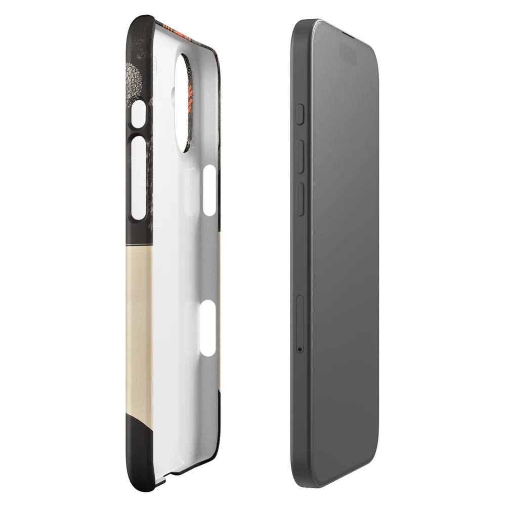 Coral Thoughts | Phone Case |  16 Plus | Snap Case | Glossy