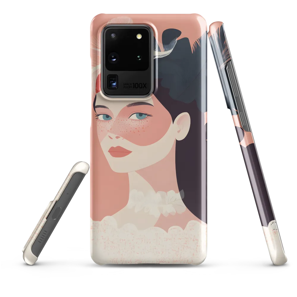 Elegance in Pink | Phone Case |  S20 Ultra | Snap Case | Glossy