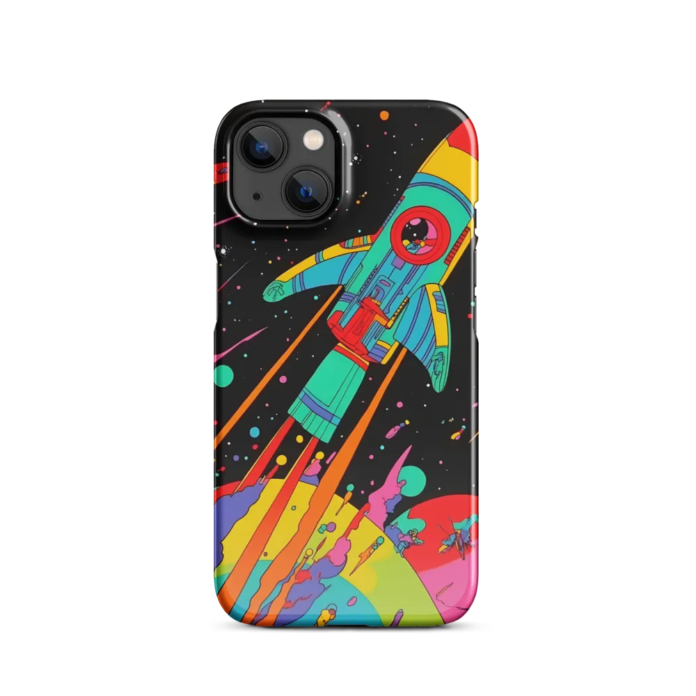 Cosmic Voyage: The Neon Lift-Off