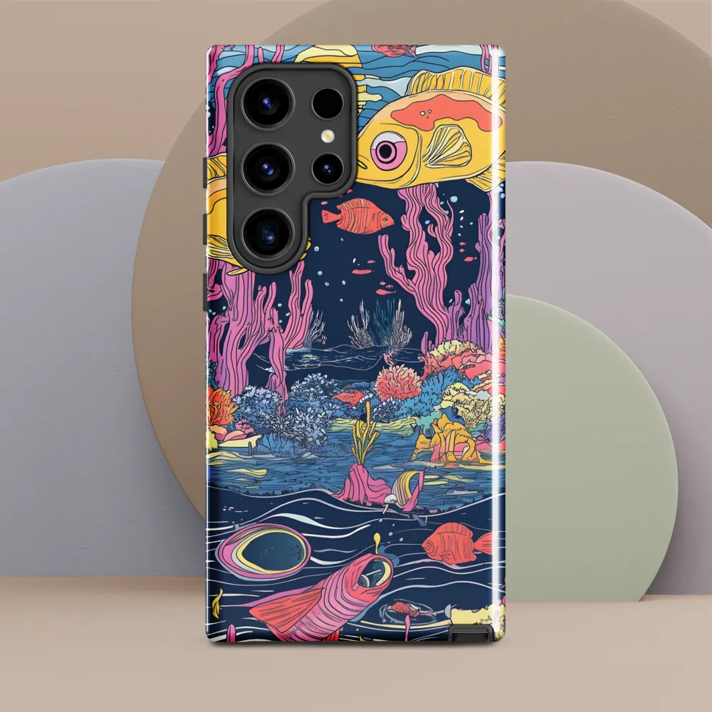 Underwater Dreamscape: A Playful Encounter