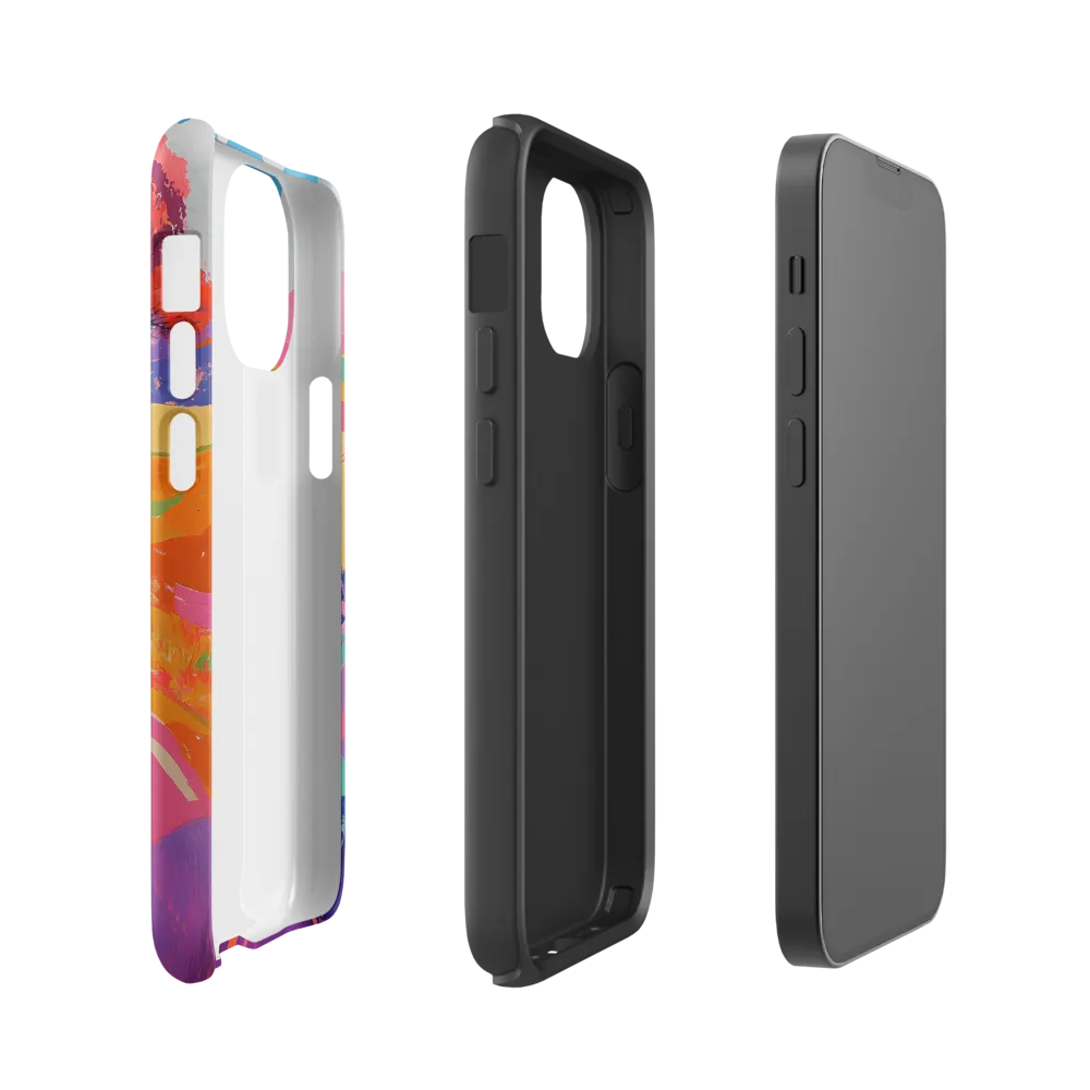 Vibrant Nature's Palette | Phone Case |  13 mini | Tough Case | Matte