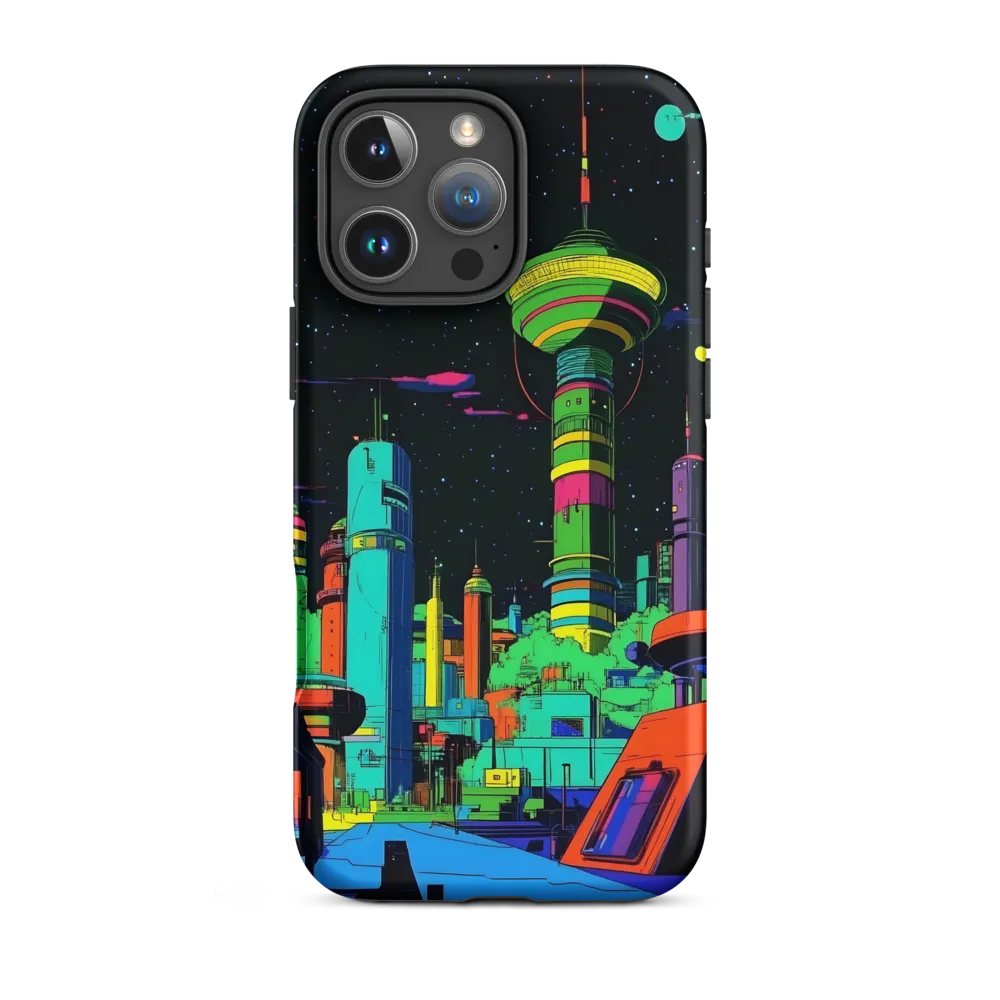 Neon Dreams: A Futuristic Cityscape