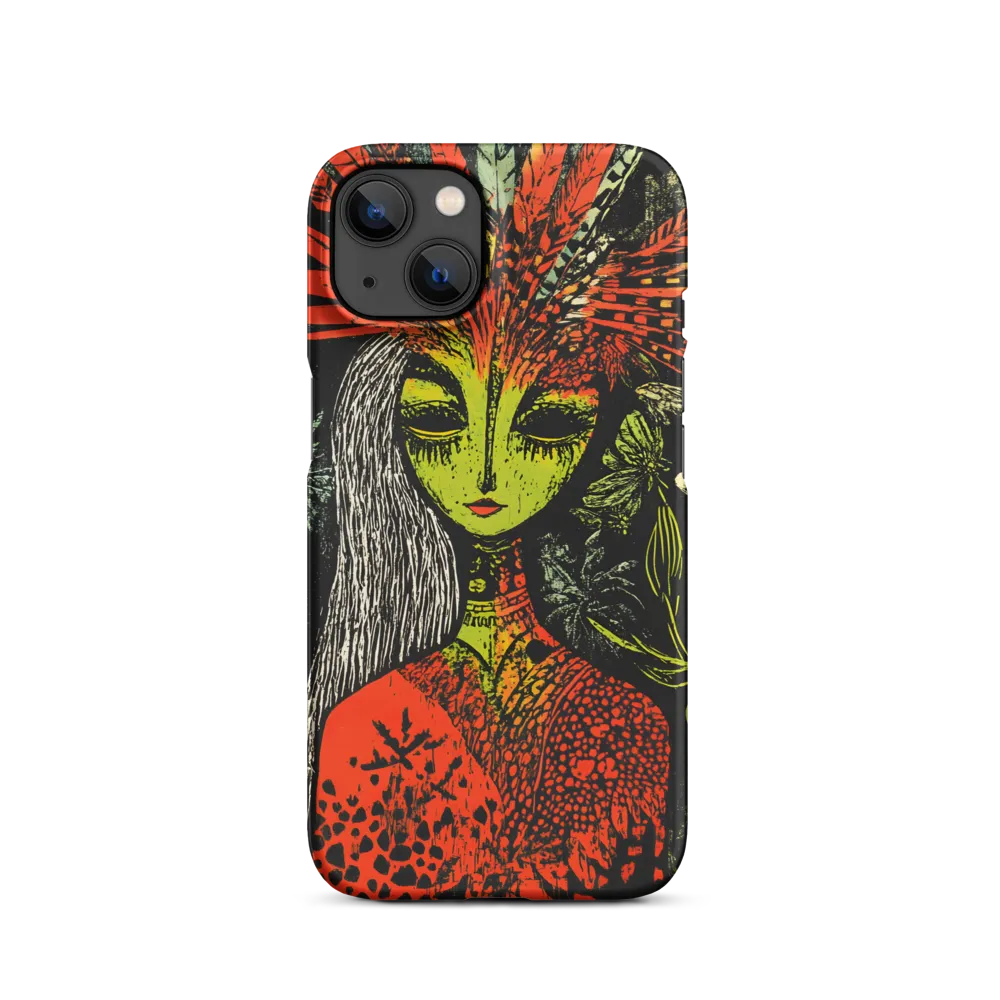 Mystical Flora: A Surreal Portrait