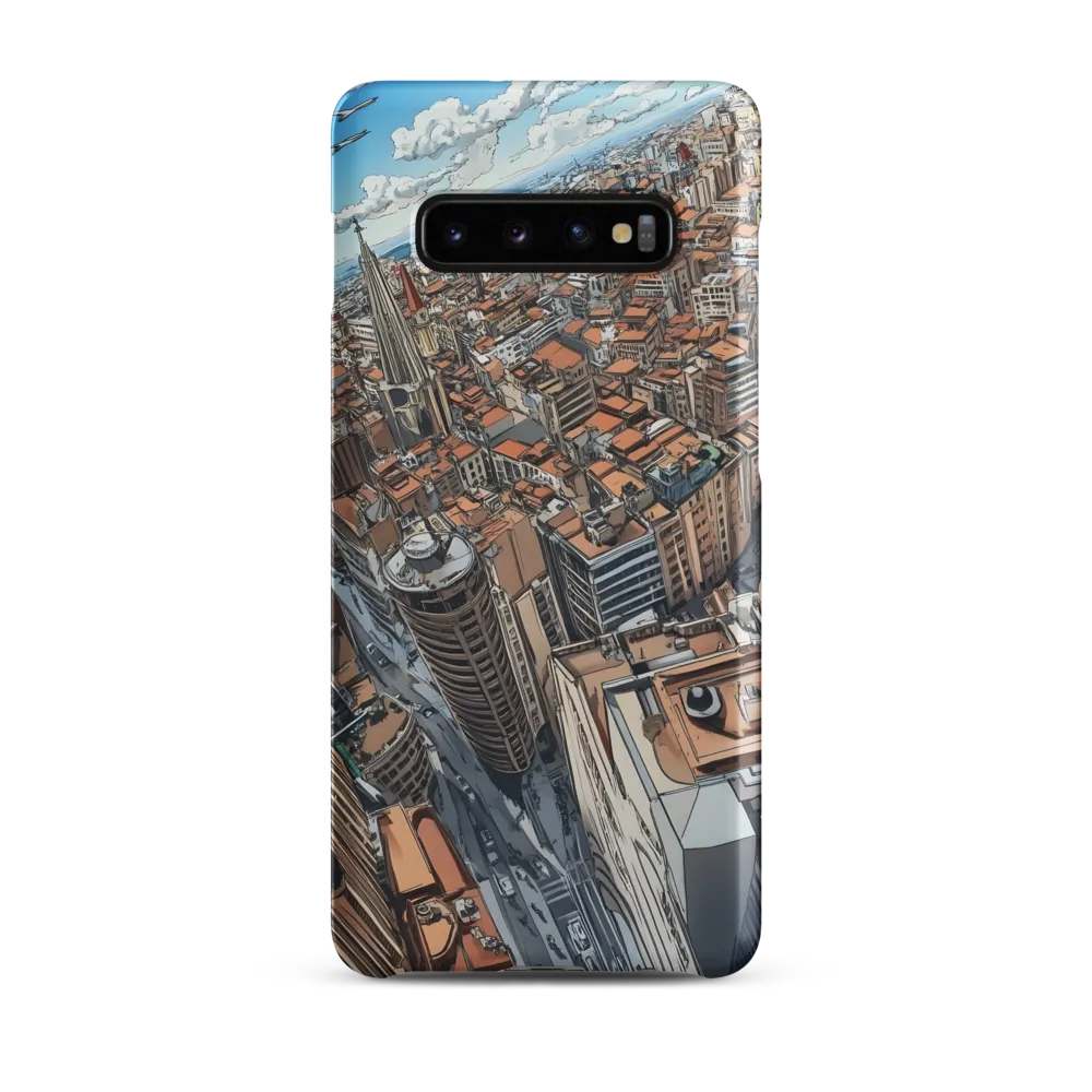 Aerial Symphony of Urban Life