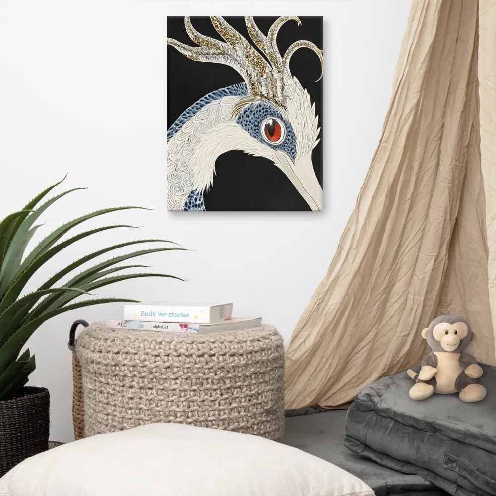 Elegance of the Majestic Peacock | Canvas | 16″×20″