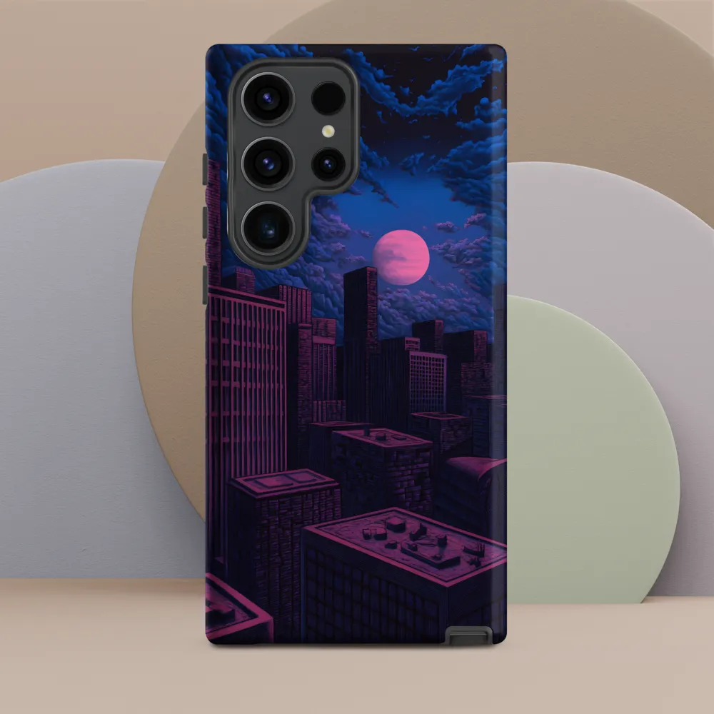 Moon Over Neon Towers