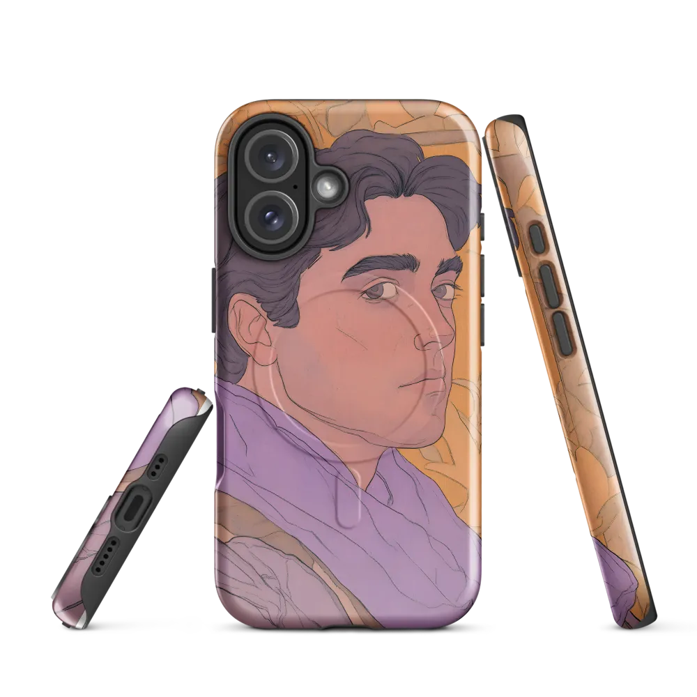 Reflections in Lavender | Phone Case |  16 | MagSafe® Tough Case | Glossy